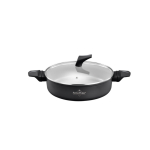 Kastrul Swiss Haus Lake Geneva SH-LLC28B, &Oslash;28 cm, 4.61 l, must v.
