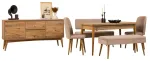 S&ouml;&ouml;gitoa komplekt Kalune Design Vina 04 0900, atlantic pine v./pruunikas v.