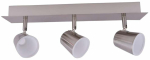 Valgusti lagi CristalRecord Ice 43-613-01-002, LED, 4000 &deg;K, 3 x 5 W, nikkel v. / nikkel v.