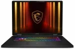 S&uuml;learvuti MSI Crosshair 18 HX AI A2XWGXKG-078PL, Intel&reg; Core&trade; Ultra 9 275HX, 32 GB, 1 TB, 18 ", Nvidia GeForce RTX 5070, must v., EN, Windows 11 home