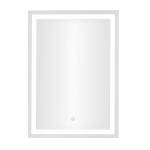 Peegel ModernHome VKM-ECO-4, valgustusega, rippuv, 50 cm x 70 cm, h&otilde;be v.