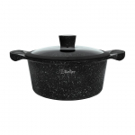 Pott Bollire Milano BR-1102, 24 cm, 4.3 l, must v.