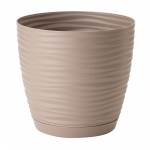 Lillepott Form Plastic Petit 3030, plastik, pruun v.