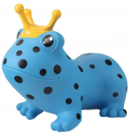 H&uuml;ppav m&auml;nguasi, konn Gerardos Toys 43407, plastik, kumm, sinine v.