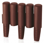 Aiad vagudele Prosperplast, 270 cm x 15.5 cm, pruun v., 10 tk