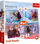Pusle 4in1 Trefl Disney Frozen II 34323, 207 tk