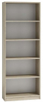 P&otilde;randariiul Onyx Shelf Unit, tamm v., 182 cm x 30 cm x 60 cm