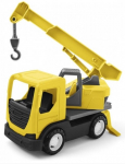 M&auml;ngukraanaga veoauto Wader Tech Truck Crane 35360, kollane v.
