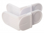 Sahtlite blokeerimine Dreambaby Angle Lock, valge, 2 tk