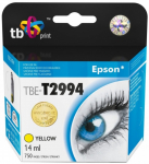 Tindiprinteri kassett TB Print TBE-T2994, kollane v., 14 ml
