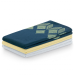K&ouml;&ouml;gir&auml;tikute komplekt Restilo Letty Mix, kollane/tumesinine/helesinine, 70 cm x 50 cm, 3 tk