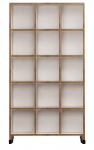 P&otilde;randariiul Kalune Design Crotone, tamm v., 165.5 cm x 90 cm x 25 cm