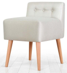 Tumba Hanah Home Moouv 9103, kreemjasvalge, 43 cm x 43 cm x 45 cm