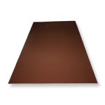 Plekk Lygi, RAL8017, 2500 x 1250 x 0.45 mm, S235