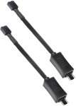 Kaabel SilverStone 2 x Fan Resistor PWM SST-CPF05 4-Pin PWM, 4-Pin PWM, 0.1 m, must v.