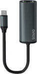 Adapter Savio USB-C 3.1 - RJ-45 SA.AK-56 USB-C 3.1 Gen 1 male, RJ-45 female, hall v.