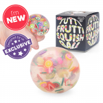 Arendav m&auml;ng Tobar Scrunchems Tutti Frutti Squish Ball, mitmev&auml;rviline