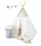 TIPI telk lastele, "t&auml;histaevas", 120 cm x 120 cm