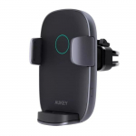 Auto juhtmevaba laadija Aukey HD-C52, 1 x USB Type C, 10.1 cm, must v., 10 W
