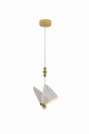 Valgusti rippuv Light Prestige Mariposa, LED, 3000 - 6000 &deg;K, 1 x 8 W, kuldne v.