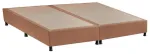 Voodiraam kahekohaline Kalune Design Budget Double, 160 x 200 cm, kreemjasvalge, ilma madratsita