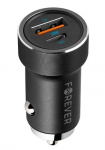 Auto laadija Forever CC-06, USB Type C/USB, must v., 20 W