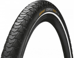 Jalgratta rehv Continental Contact Plus Reflex, kumm, must, 28"