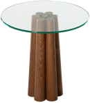 Kohvilaud Kalune Design Thales, p&auml;hklipuu v./l&auml;bipaistev v., 50 cm x 50 cm x 50 cm