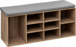 Pink jalatsiriiuliga 5five Simply Smart, pruun v., 34 cm x 105 cm x 49 cm