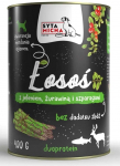 M&auml;rg koeratoit Syta Micha, hirveliha/l&otilde;he/j&otilde;hvikad/spargel, 0.4 kg