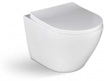 WC-pott, seinapealne Laveo Desna, kaanega, 370 mm x 485 mm