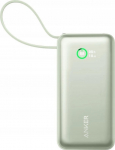 Akupank Anker Nano 545, 10000 mAh, 30 W, roheline