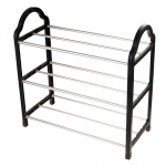 Jalatsiriiul, must, 41 cm x 18 cm x 41.5 cm