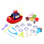 Plastiliini komplekt, koos tarvikutega Fishing Boat ZA4026, mitmev&auml;rviline