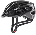 Jalgrattakiiver meestele/naistele/universaalne Uvex True, must/hall, 52-55 cm