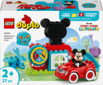 Konstruktor LEGO&reg; Duplo&reg; Disney&trade; Miki Hiire klubimaja ja auto 10454, 27 tk