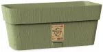 Lillekast Stefanplast Ethica 68202, plastik, 30 cm x 13 cm, roheline v.