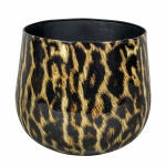 Lillepott Steelart Panther, metall, mitmev&auml;rviline