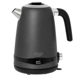 Elektriline veekeetja Adler AD 1295G SS, 1.7 l, hall