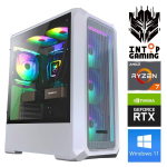 Statsionaarne arvuti Intop Ryzen 7 5700X, 500 GB, DDR4 32 GB, SSD 500 GB, Nvidia GeForce RTX3050 6 GB GDDR6, Windows 11 Pro