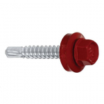 Isekeermestavad kruvid Klimas WF, RAL3011, 4.8 mm x 19 mm, 250 tk
