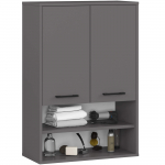 Seina vannitoakapp Akord Fin, grafiit v., 30.5 cm x 64.2 cm x 93.6 cm