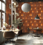 Tapeet A.S.Creation Metropol.Stor. 790159, vin&uuml;&uuml;l, pruun