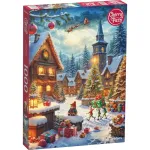 Pusle CherryPazzi Santas Helpers, 70 cm x 50 cm, 1000 tk, mitmev&auml;rviline