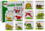 Pusle, dinosaurus Friends, EN, mitmev&auml;rviline, 10 tk