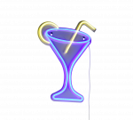 Valgusti seinale Reality Cheers, LED, 1 x 5 W, l&auml;bipaistev v.