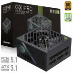 Toiteplokk Gamemax GX PRO 1250G 1250 W, 13.5 cm