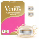 Asendusterad raseerijatele Gillette Venus ComfortGlow Argan Oil, 3 tk