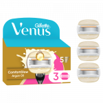 Asendusterad raseerijatele Gillette Venus ComfortGlow Argan Oil, 3 tk