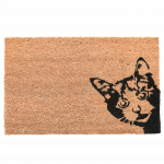 Uksematt 4IQ Cat, pruun v./must v., 60 cm x 40 cm x 1.7 cm